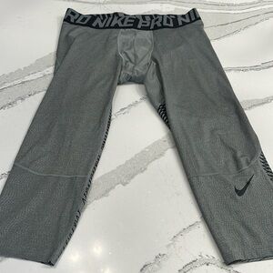 Nike Pro men's training 3/4 tights. Size XXL